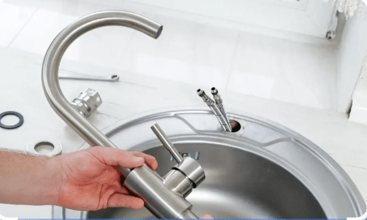 Faucet installation or repairs