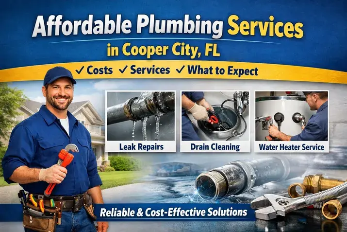 Affordable plumbing in Cooper City