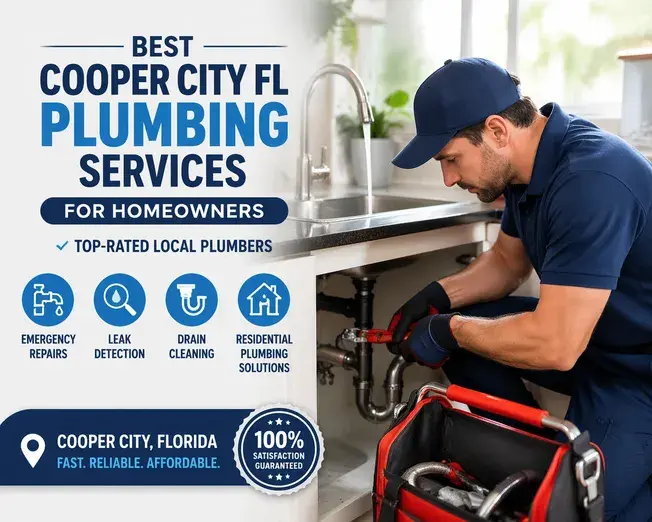 Plumbing services in Cooper City