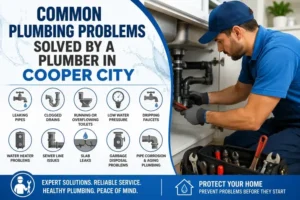 Common plumbing problems solved in Cooper City