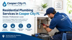 Residential Plumbing Services in Cooper City FL
